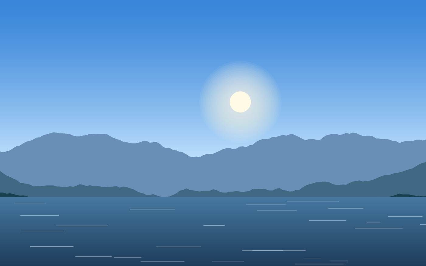 Landschaftsillustration