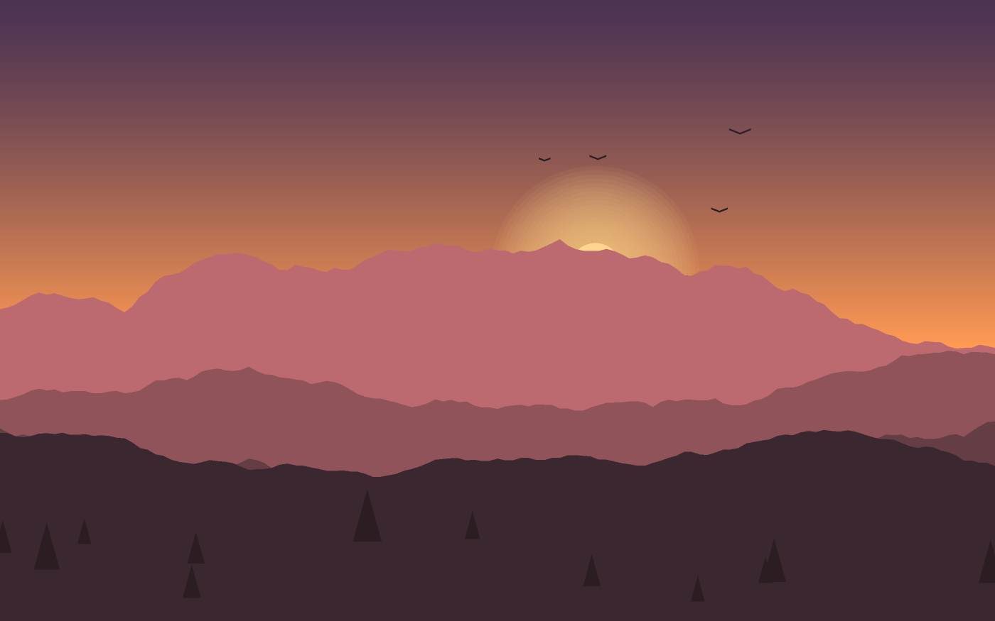 Landskabsillustration