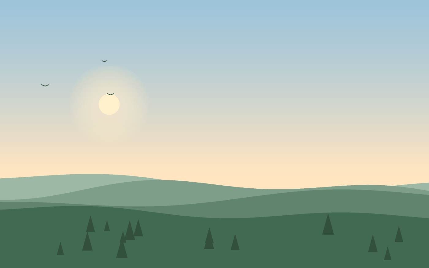 Landskabsillustration
