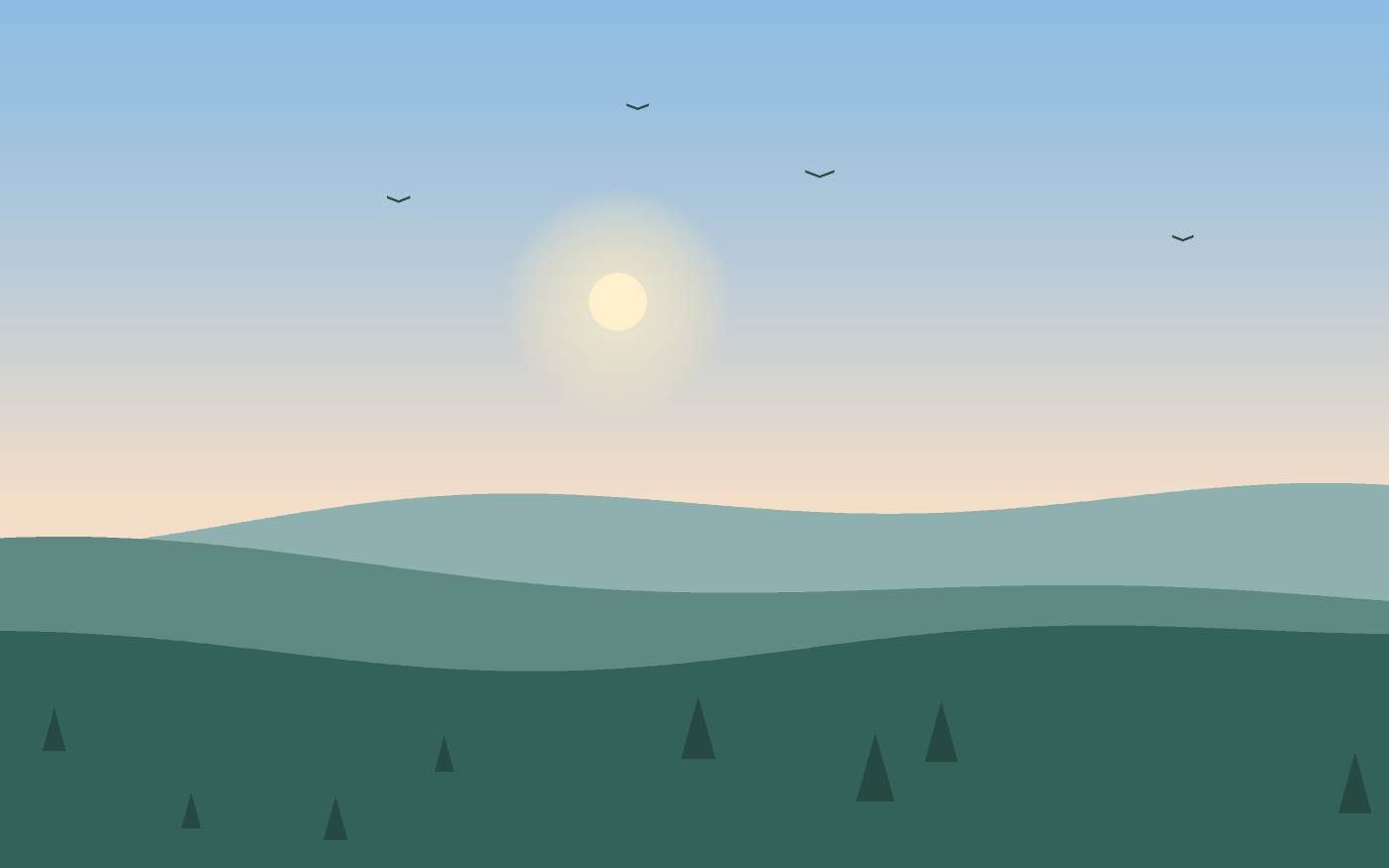 Ilustracja krajobrazu