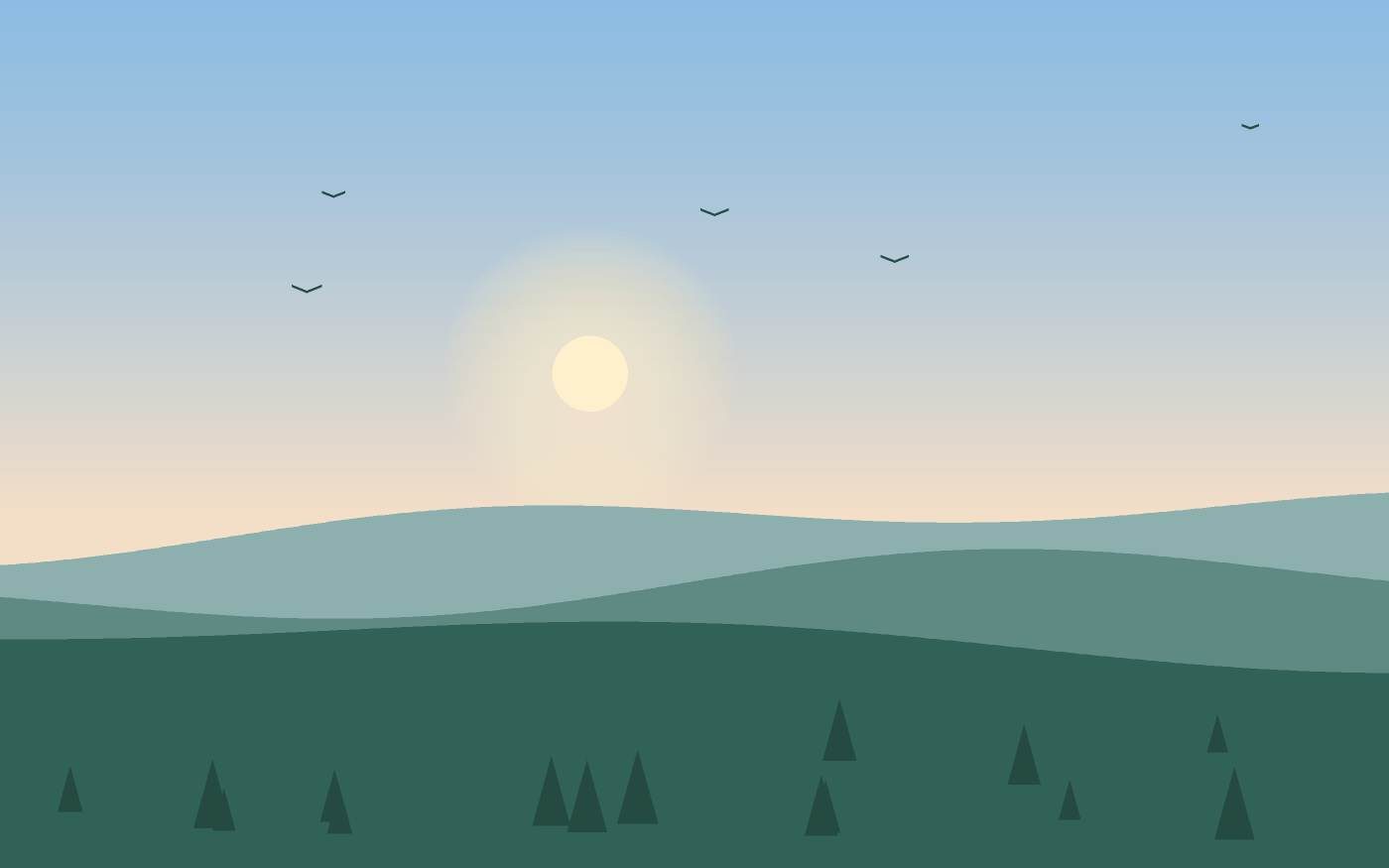 Landskapsillustration
