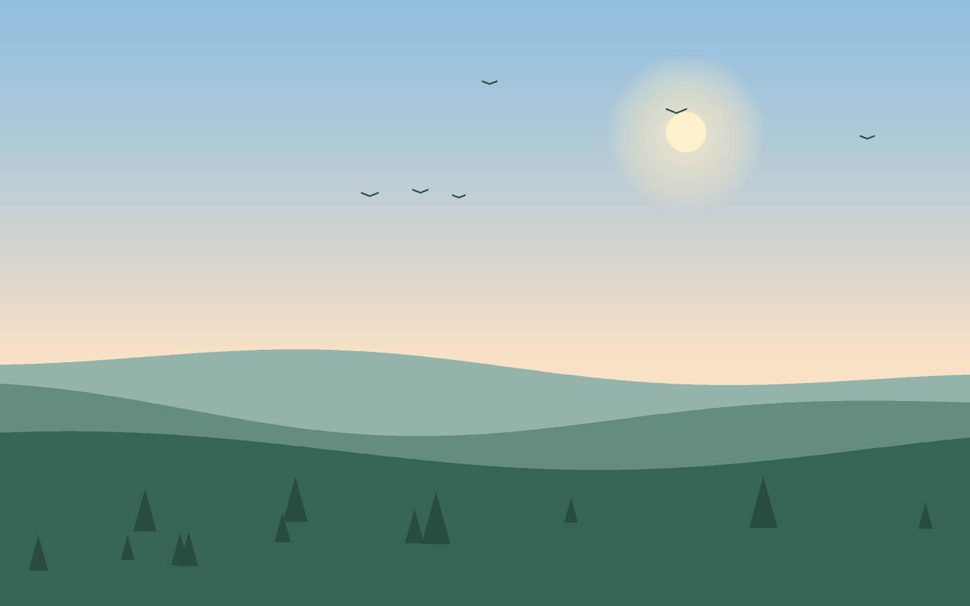 Landscape illustration
