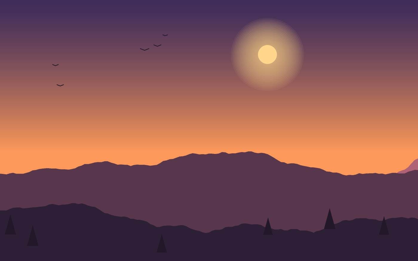 Landscape illustration